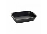 Containeur HMR fastpac noir 900ml 1 compartiment 300 pieces