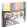 Feutres-craie 7-15mm blanc/rouge/bleu/jaune/orange/rose/vert/violet