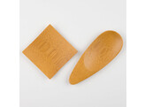 Plat carre en bambou 6 6 1cm 12 pieces