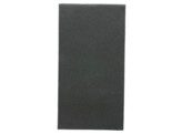 Servet 40cm 1/8 vouw double point zwart 50 stuks