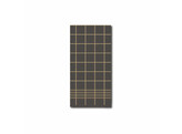 Serviette 40cm 1/8 pli P2P torchon noir/or 40 30 pieces
