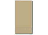 Servet 40cm 2L kopvouw zand 50 stuks