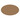 Traymat ovale 15 22cm fond brun 500 pieces