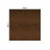 Nappe spunbond 120 120cm brun 200 pieces