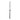 Dessertmes mono Baguette LM 21 3cm 12 stuks