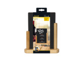 Ardoise de table elegant medium 15 21cm teck