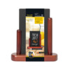 Tafel krijtbord elegant small 10 15cm mahogany