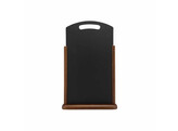 Tafel krijtbord handle 35 53cm donkerbruin