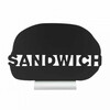 Ardoise de table silhouette aluminium  Sandwich 