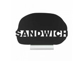 Ardoise de table silhouette aluminium  Sandwich 