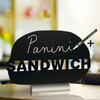 Ardoise de table silhouette aluminium  Sandwich 