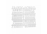 Set de lettres  chiffers et icones 360 pieces