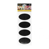 Krijtbord sticker 4 7 8cm ovaal 8 stuks