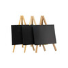 Tafel krijtbord mini-ezel 24 15cm beuk 3 stuks