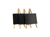 Tafel krijtbord mini-ezel 24 15cm beuk 3 stuks