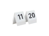 Tafelnummer wit 11-20