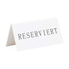 Tafelbordje wit  Reserviert 