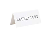 Tafelbordje wit  Reserviert 