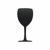 Ardoise murale silhouette  Verre 