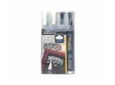 Krijtstift waterproof 2-6mm wit/zwart