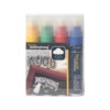Krijtstift waterproof 7-15mm geel/groen/blauw/rood