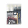 Krijtstift waterproof 7-15mm wit/zwart