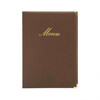 Menukaart A4  Classic  bruin