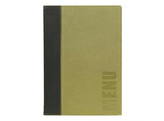 Carte menu A4  Trendy  vert