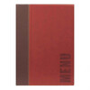 Carte menu A4  Trendy  bordeaux