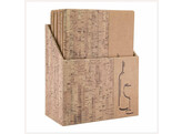 Box avec 10 cartes de vin A4  Design  liege