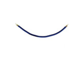 Cordon barriere 150cm or/bleu