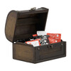 Rekeningbox schatkistje antiek hout