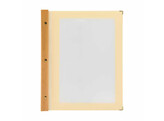 Carte menu A4  Wood  beige