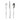 Boter/fruitmes Alinea 16cm 12 stuks