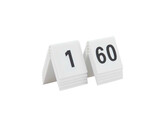 Tafelnummer wit 21-30