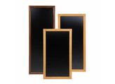 Ardoise murale long 56 120cm teck
