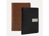Carte menu en cuir A5 Raw marron