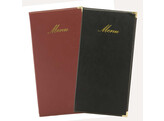 Carte menu A45  Classic  noir