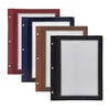 Insert pour carte menu  Wood  5 pieces A4 bordeaux