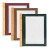 Carte menu A4  Wood  beige