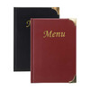 Menukaart A5  Basic  zwart