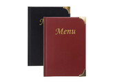 Menukaart A5  Basic  zwart