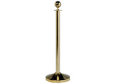 Poteau barriere  Classic  or H100cm avec tete ronde   socle 31cm