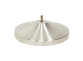 Socle pour poteau barriere  Retractable  RVS ronde 31cm