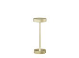 Tafellamp Ibiza mini H24 3cm geborsteld goud