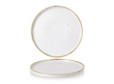 Assiette walled Barley White 28cm