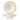 Bord diep wide rim Barley White 24cm
