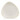 Assiette triangulaire Barley White 26 5cm