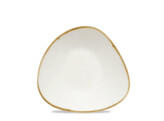 Bol triangulaire peu profond Barley White 21 21cm
