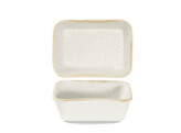 Plat de lasagne rectangulaire Barley White 16 12 H5cm
